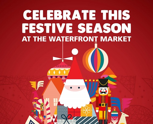 Festive Season At Waterfront Market/